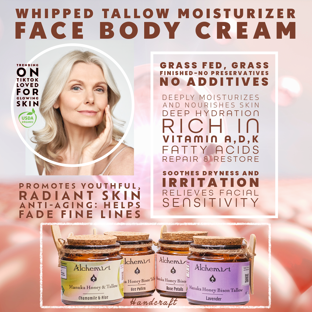 Radiant Deep Repair: Manuka Honey Tallow Whipped Cream Collection