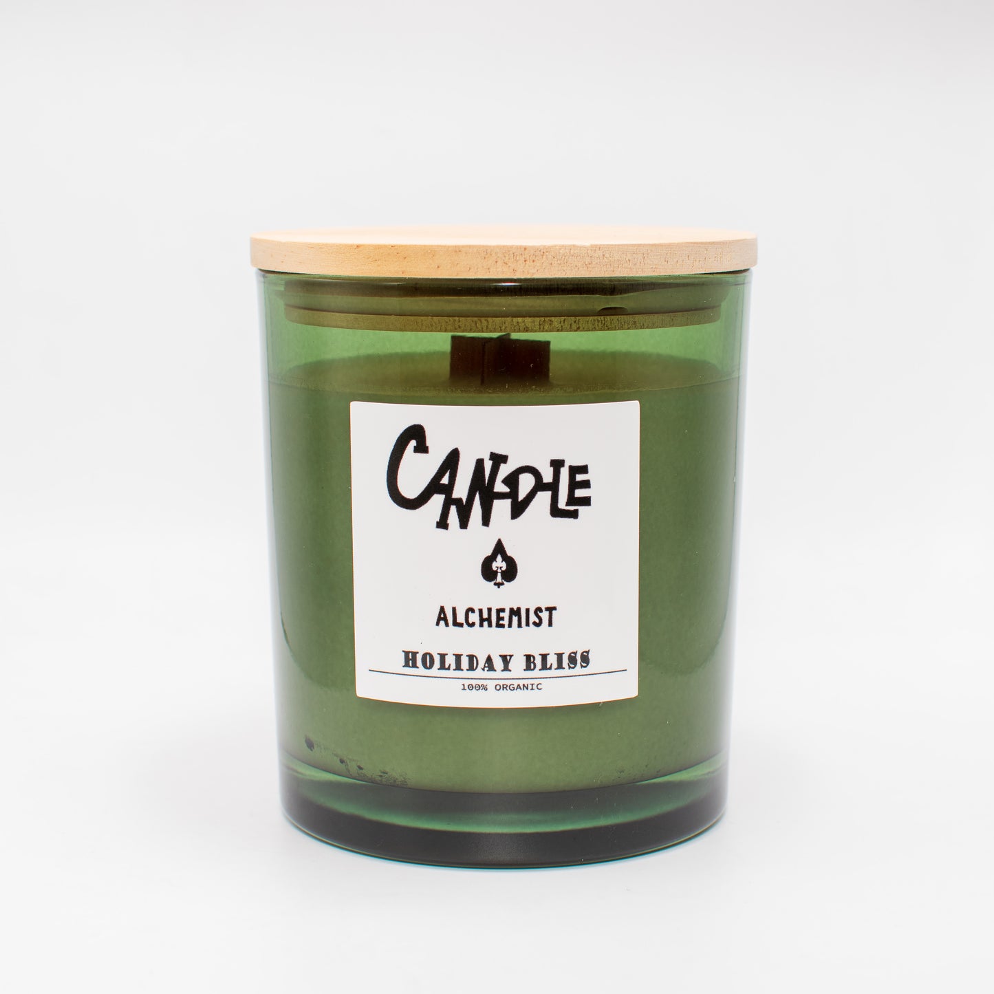 Vela de cera de soja Holiday Bliss, 12 oz.