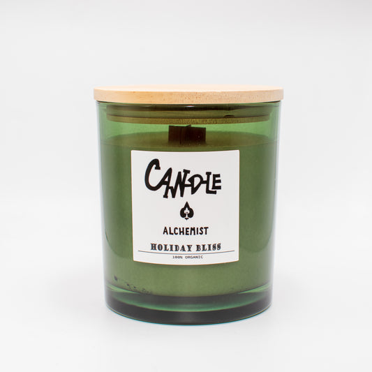 Vela de cera de soja Holiday Bliss, 12 oz.