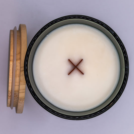 Vela de cera de soja Holiday Bliss, 12 oz.