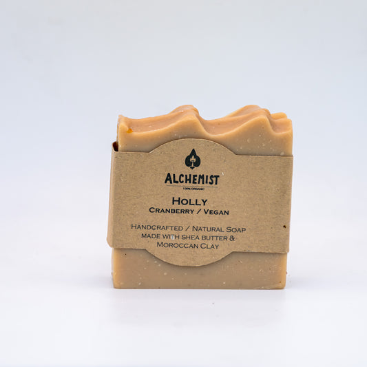 Holly Cranberry Handcrafted Vegan Soap