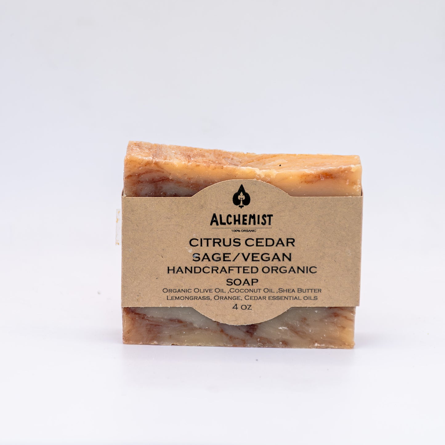 Citrus Cedar Sage Handcrafted Soap