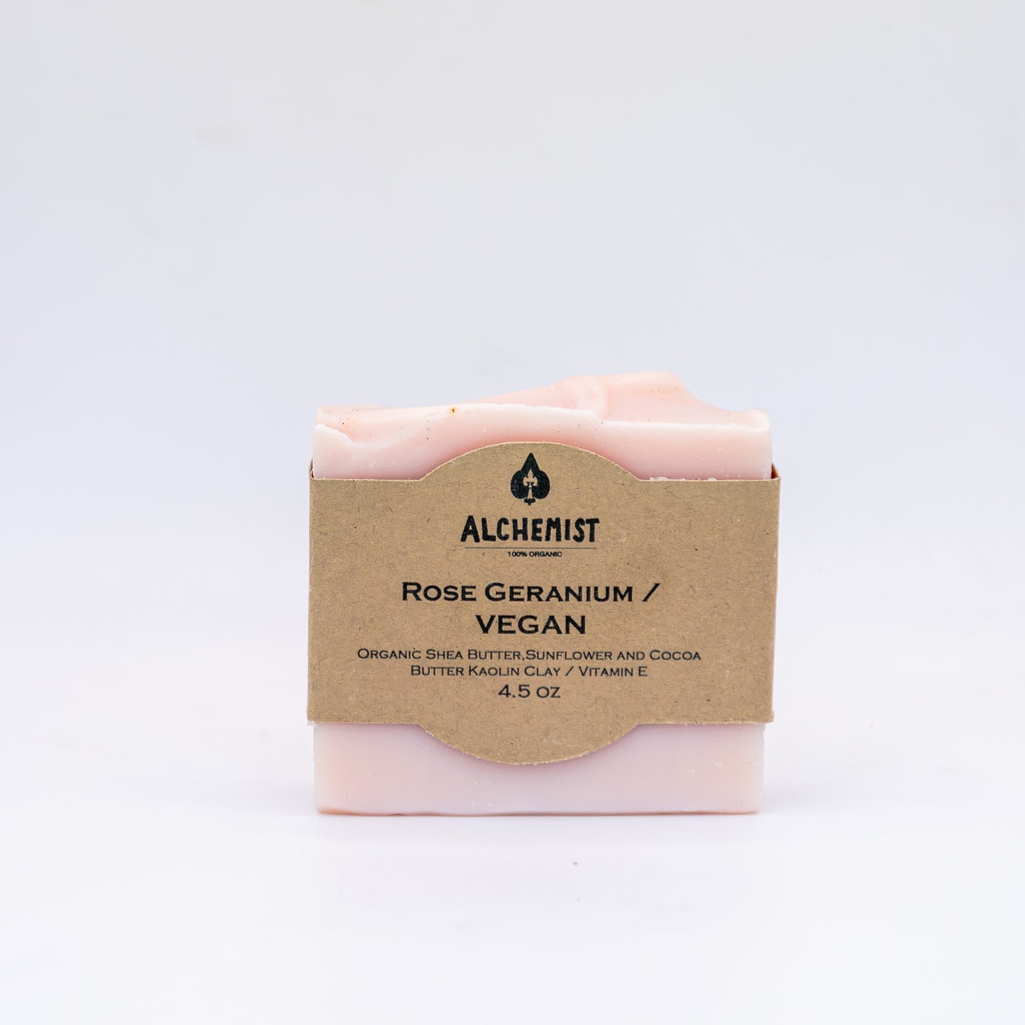 Rose Geranium Handcrafted Vegan Soap