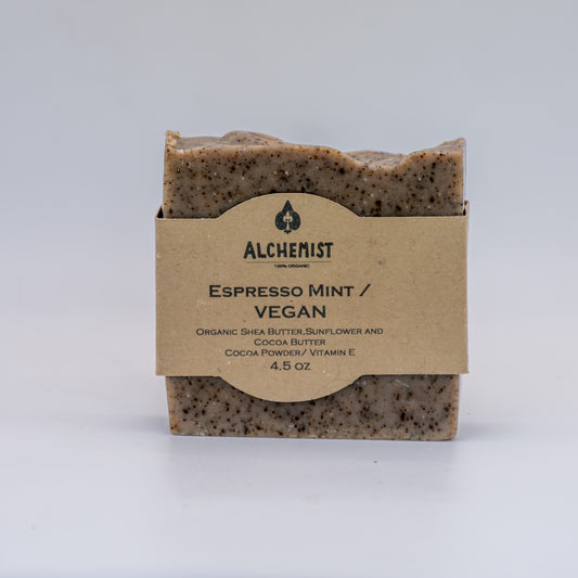 Espresso Mint Handcrafted Vegan Soap