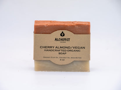 Cherry Almond Handcrafted Vegan Soap