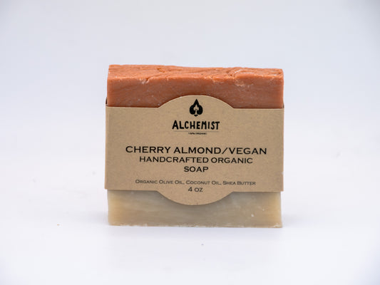 Cherry Almond Handcrafted Vegan Soap