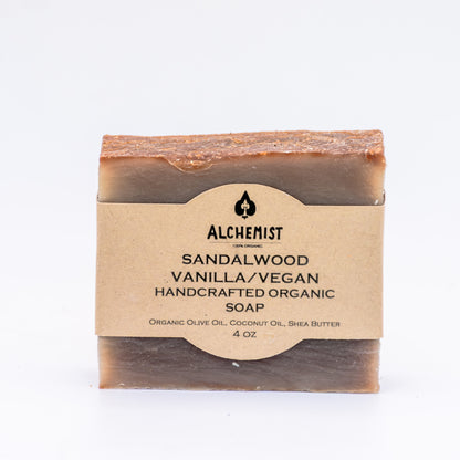 Sandalwood Vanilla Handcrafted Organic Soap