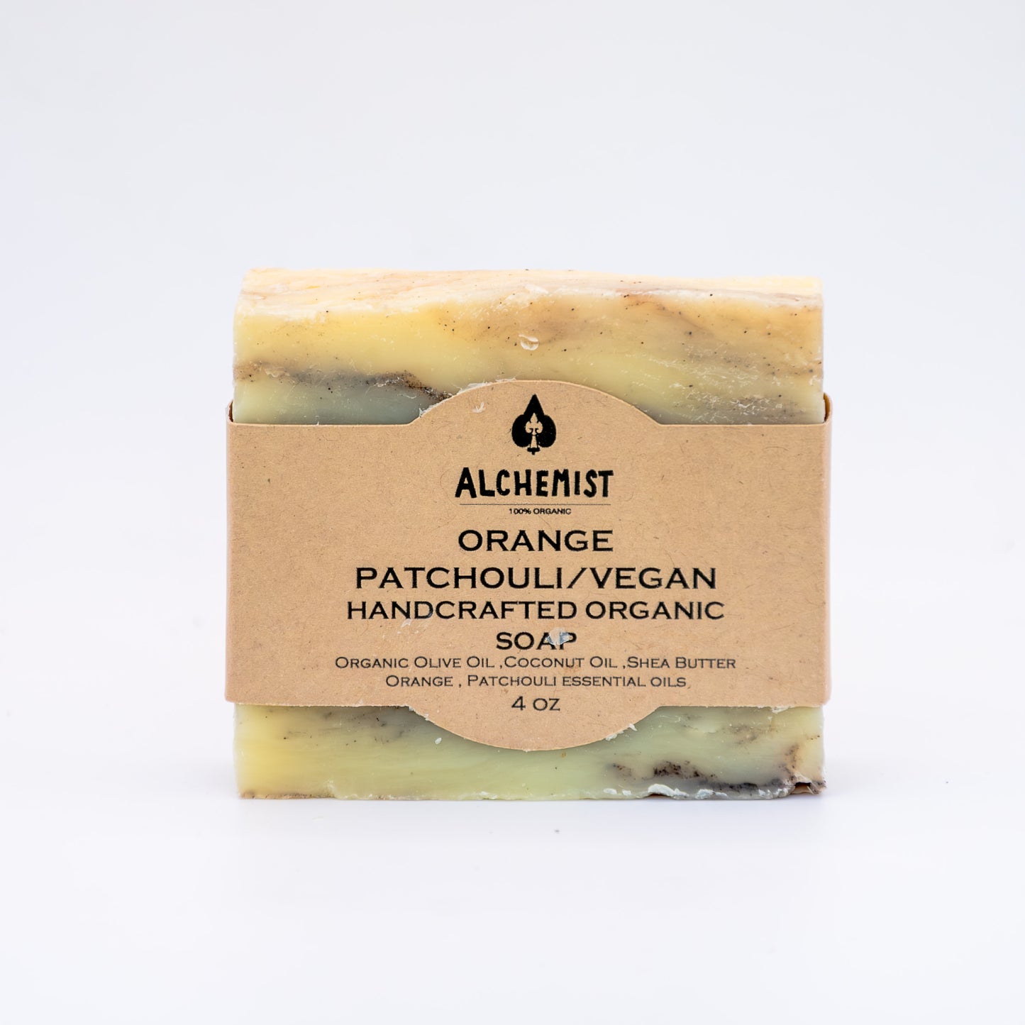 Orange Patchouli Handcrafted Vegan Soap