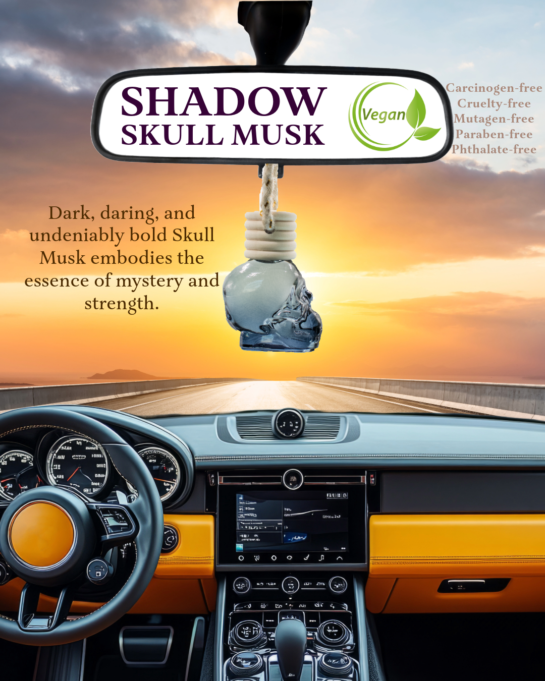 Difusor para coche Crystal Essence: elegancia ecológica para cada viaje