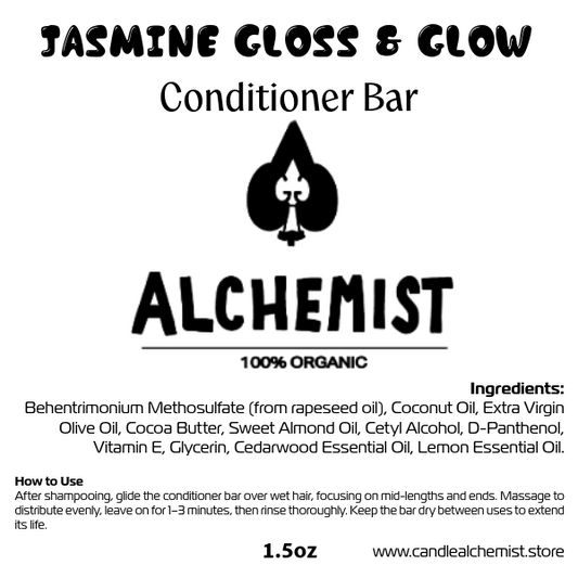 Jasmine Gloss & Glow Conditioner Bar