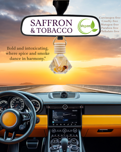 Crystal Essence Car Diffuser: Eco-Friendly Elegance for Every Journey